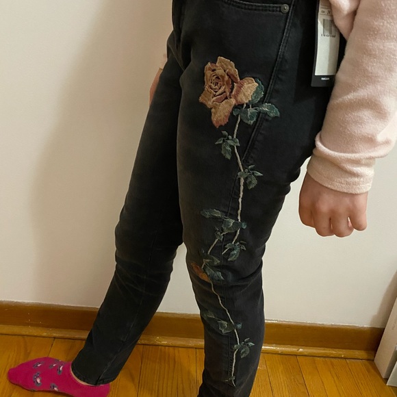CHECK DESC — JEAN MACHINE BLACK MAVI & ROSES JEAN - Picture 4 of 5